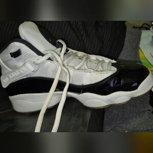 Black and White Athletic Sneakers